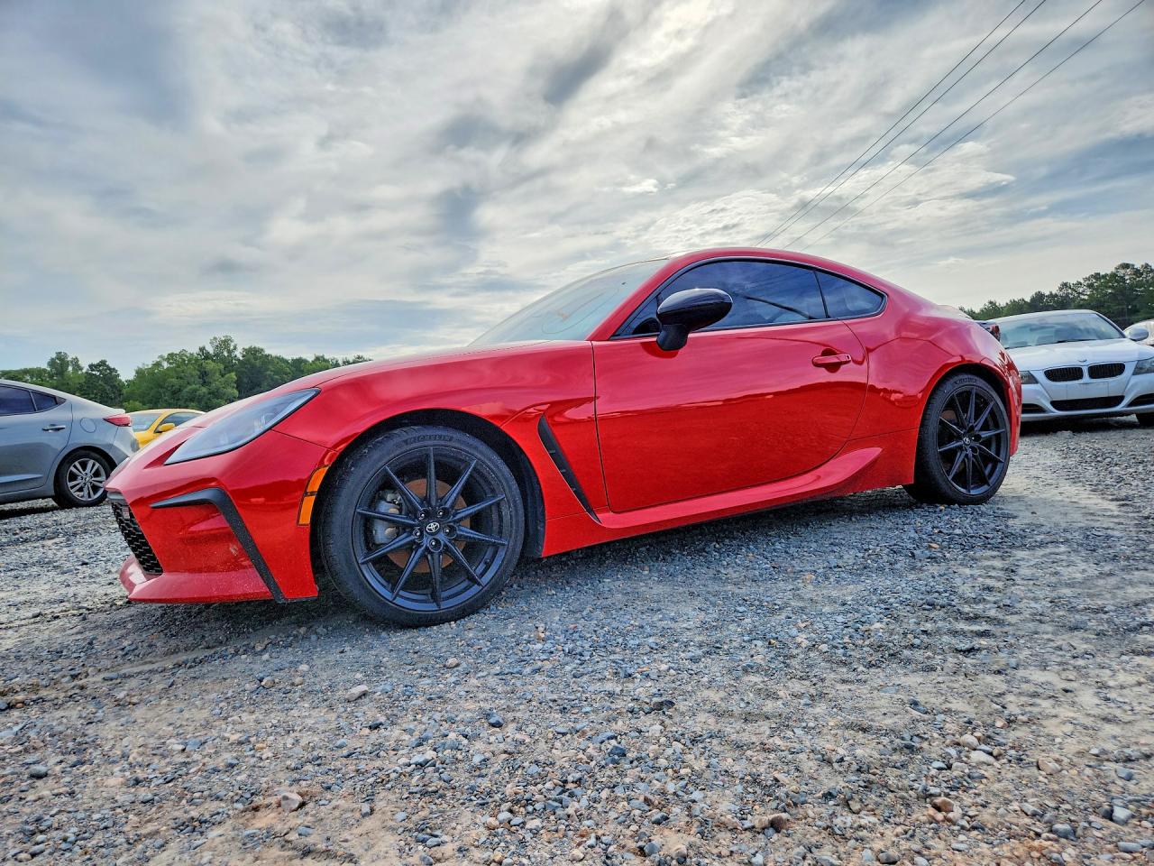 2023 Toyota 86 Premium, VIN JF1ZNBE15P9756652 — Water / flood