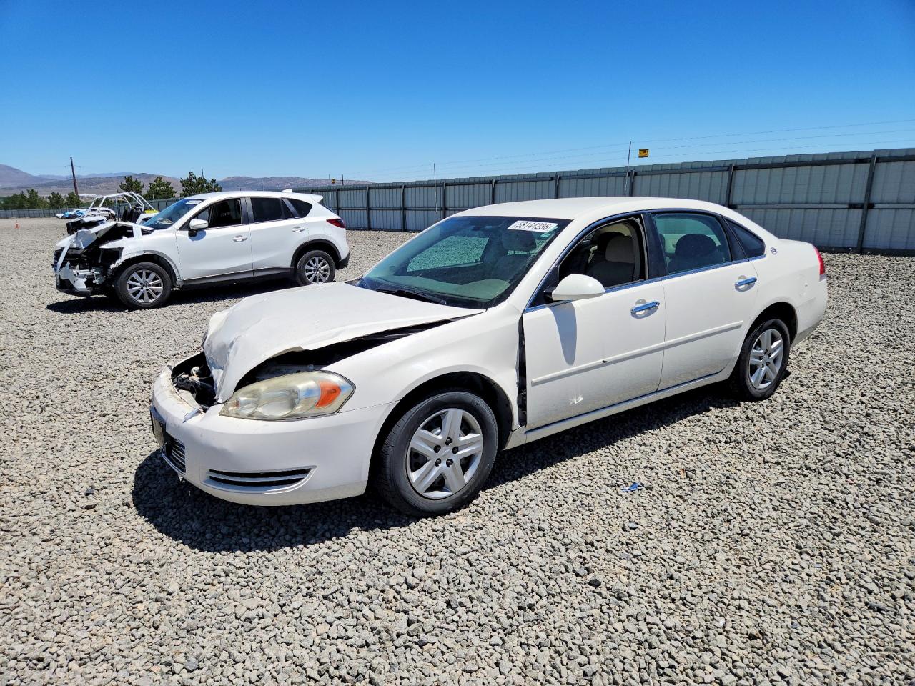 2007 Chevrolet Impala LS, VIN 2G1WB58K479166781 — Front end
