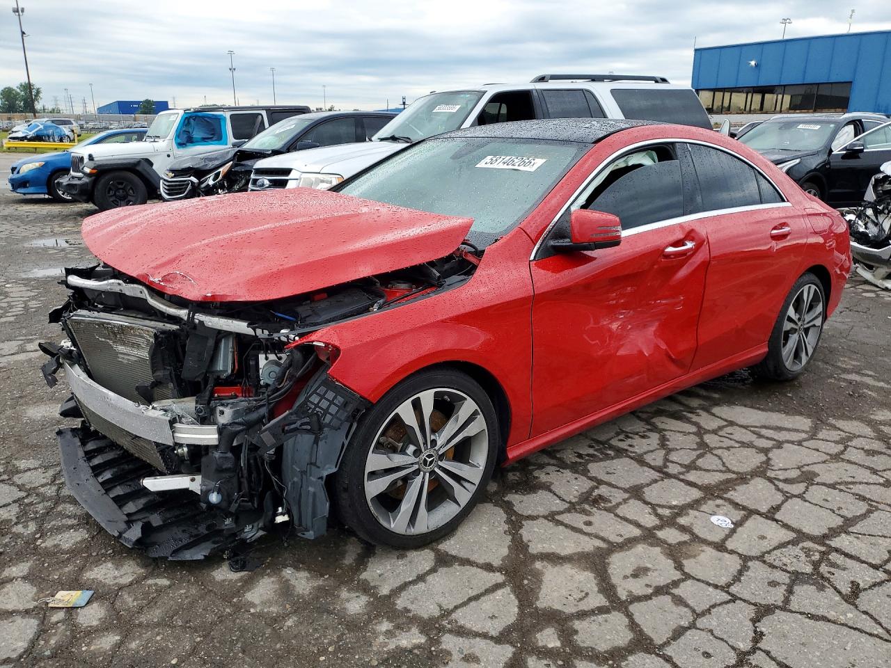 2019 Mercedes-Benz CLA 250, VIN WDDSJ4GB5KN762529 — Side