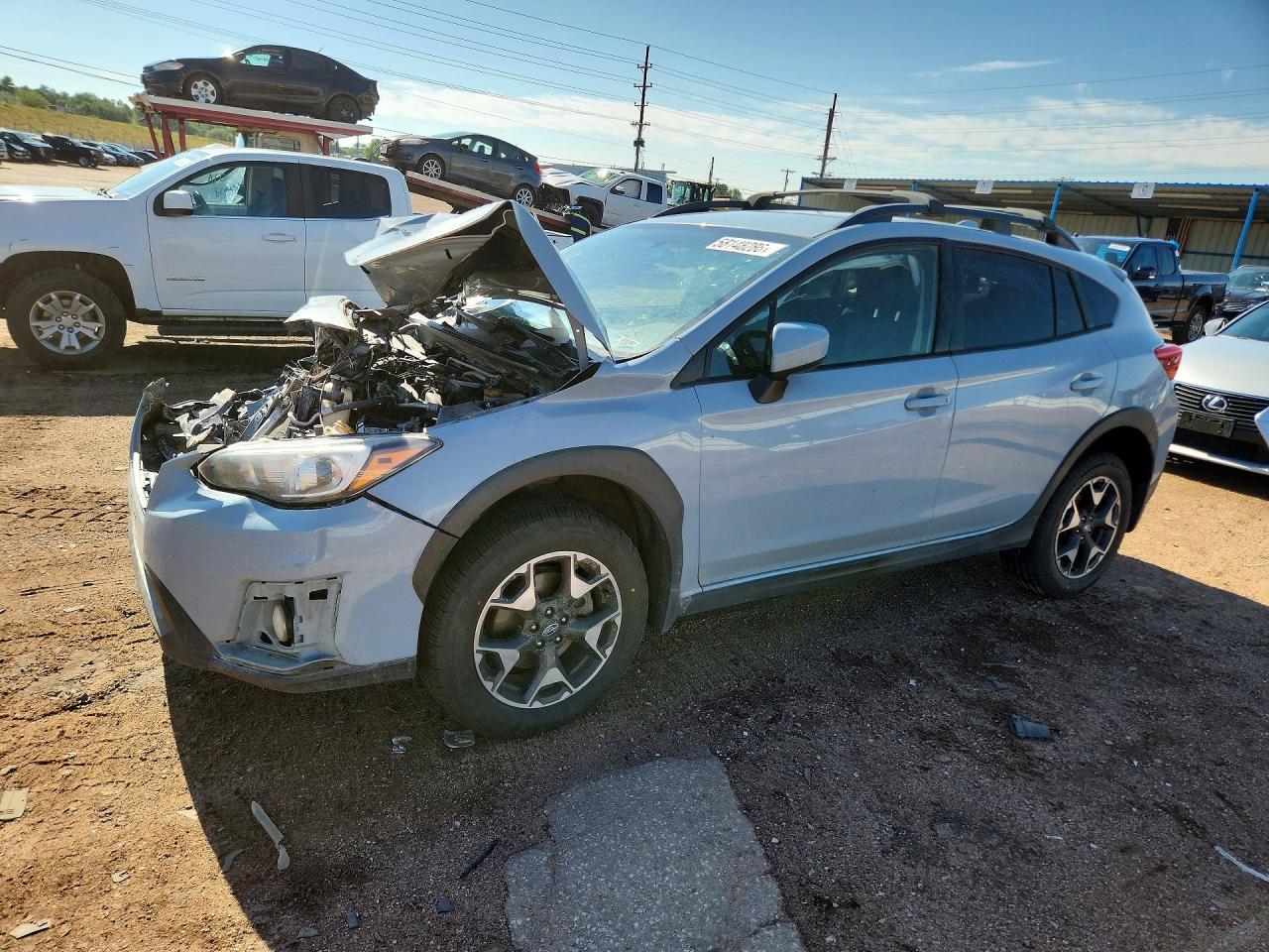 2019 Subaru Crosstrek Premium, VIN JF2GTACC4K8292713 — Front end