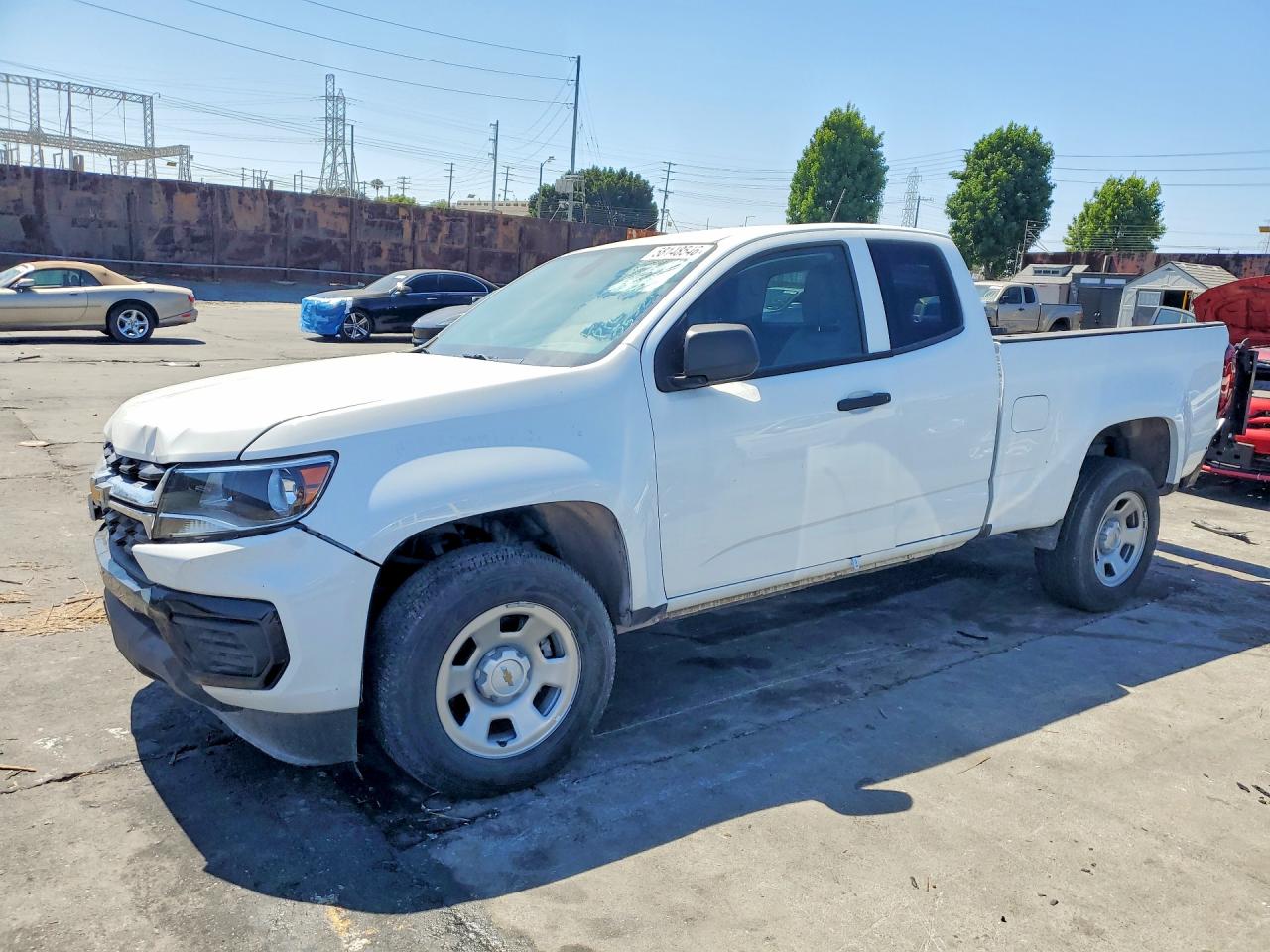 2022 Chevrolet Colorado 2WD Work Truck, VIN 1GCHSBEA7N1293715 — Перед