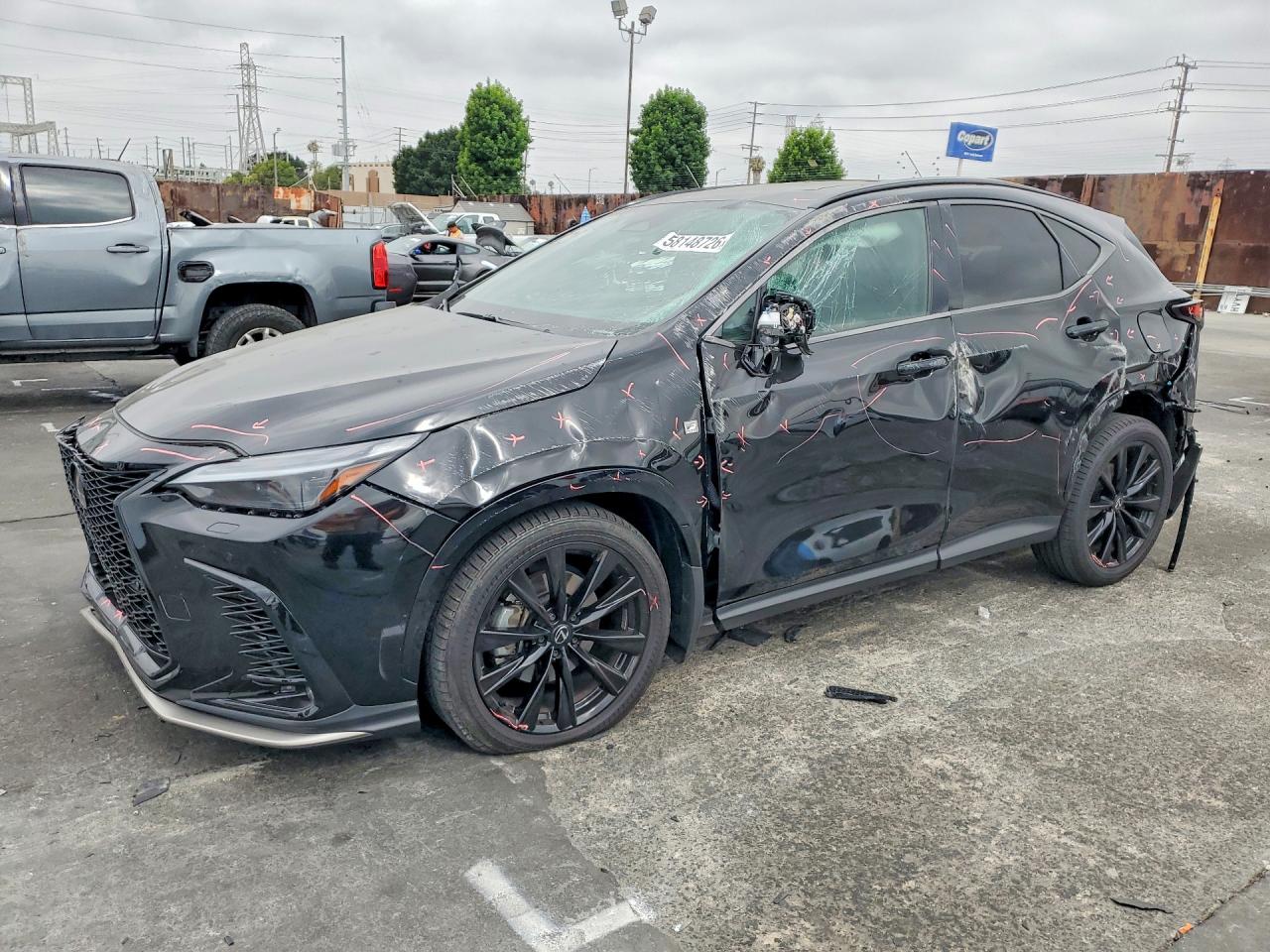2025 Lexus NX 350 F Sport, VIN 2T2KGCEZ5SC064035 — Auction photo
