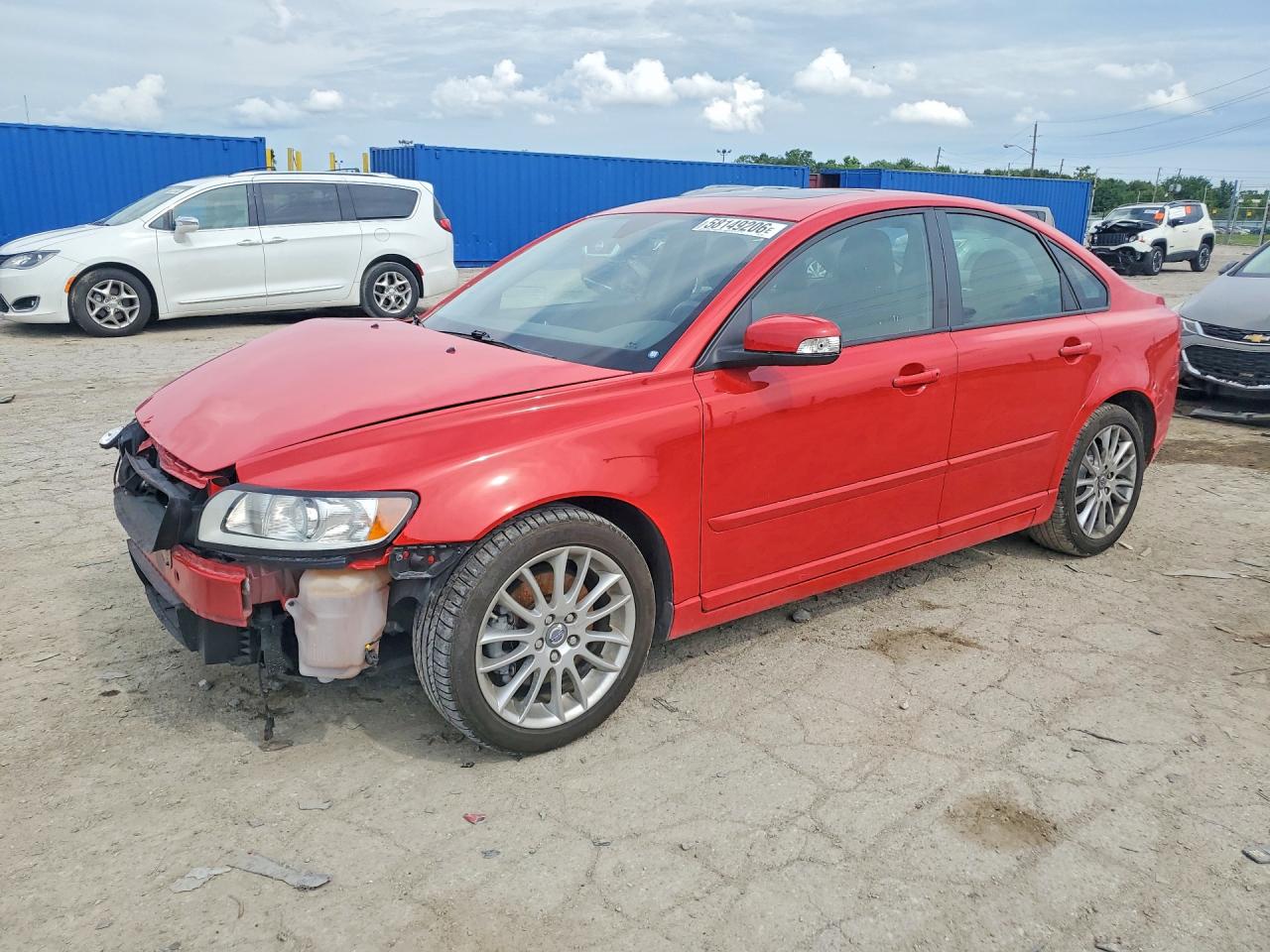 2009 Volvo S40 2.4L, VIN YV1MS382492461037 — Перед