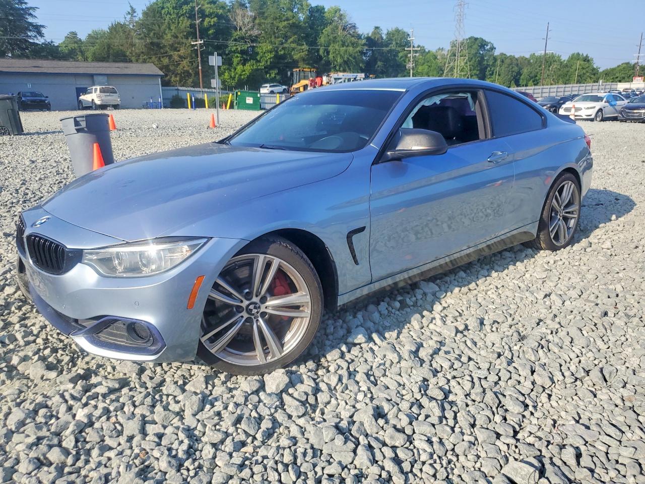 2014 BMW 4 Series 435i, VIN WBA3R1C56EK192887 — Front end