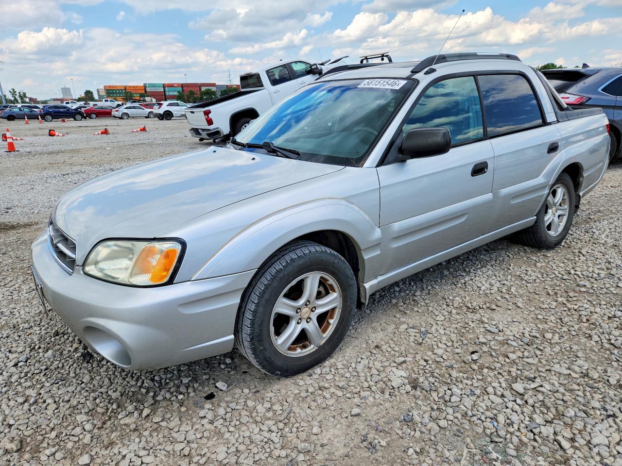2006 Subaru Baja Special Sports, VIN 4S4BT62C667105776 — Rear end