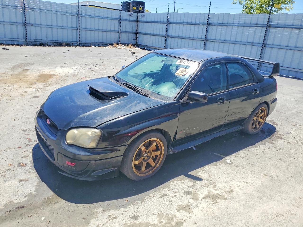 2004 Subaru Impreza WRX STI, VIN JF1GD70674L507343 — Мелкие вмятины и царапины