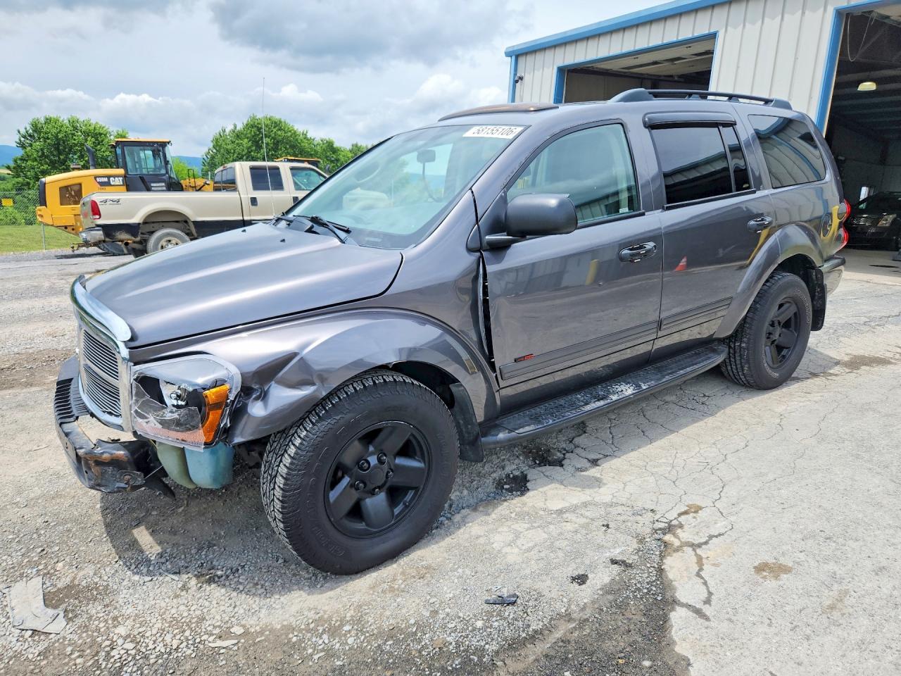 2004 Dodge Durango SLT, VIN 1D4HB48D44F184022 — Front end