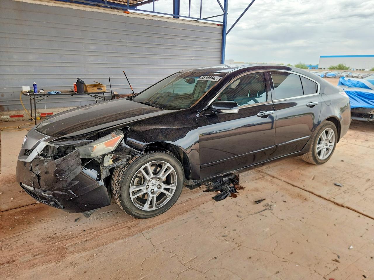 2010 Acura TL Technology, VIN 19UUA8F57AA027094 — Front end