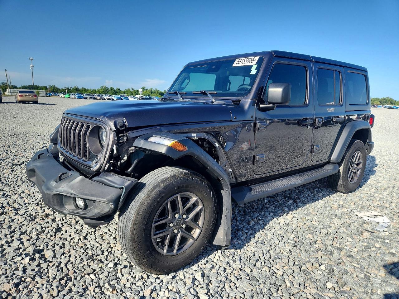 2024 Jeep Wrangler Sport S, VIN 1C4PJXDG1RW239708 — Front end