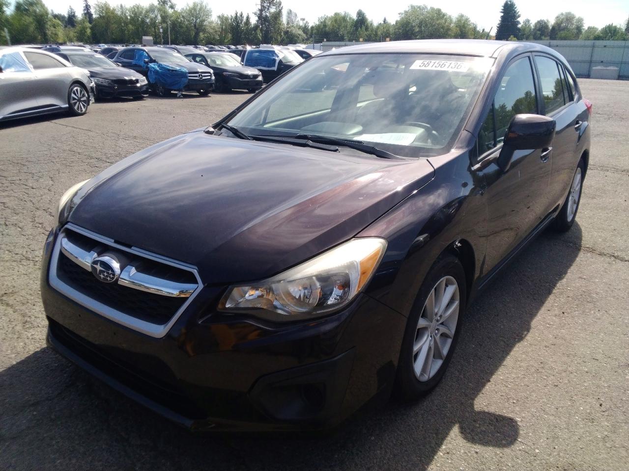 2013 Subaru Impreza Premium, VIN JF1GPAB61DH855126 — Undercarriage