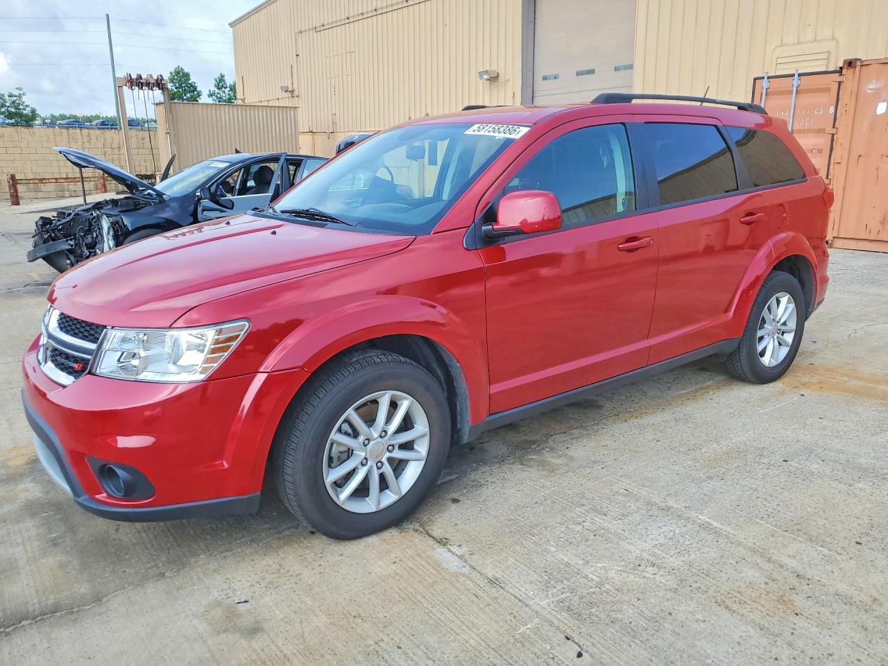 2017 Dodge Journey SXT, VIN 3C4PDCBB7HT701510 — Vandalism
