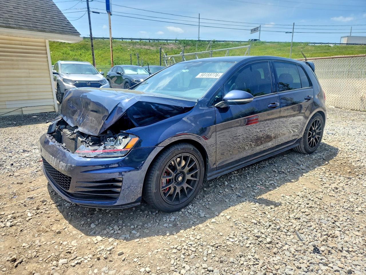 2017 Volkswagen Golf GTI S, VIN 3VW447AU4HM029541 — Front end