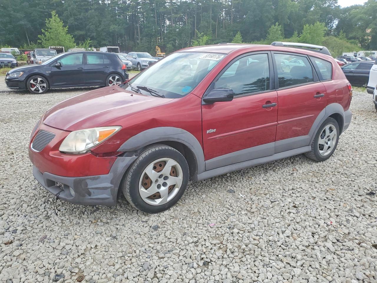 2005 Pontiac Vibe, VIN 5Y2SL63855Z455191 — Front end