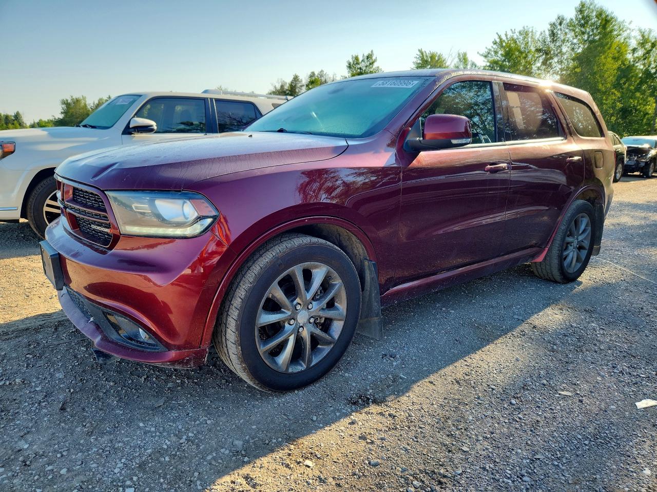2017 Dodge Durango GT, VIN 1C4RDJDG7HC743922 — Мелкие вмятины и царапины