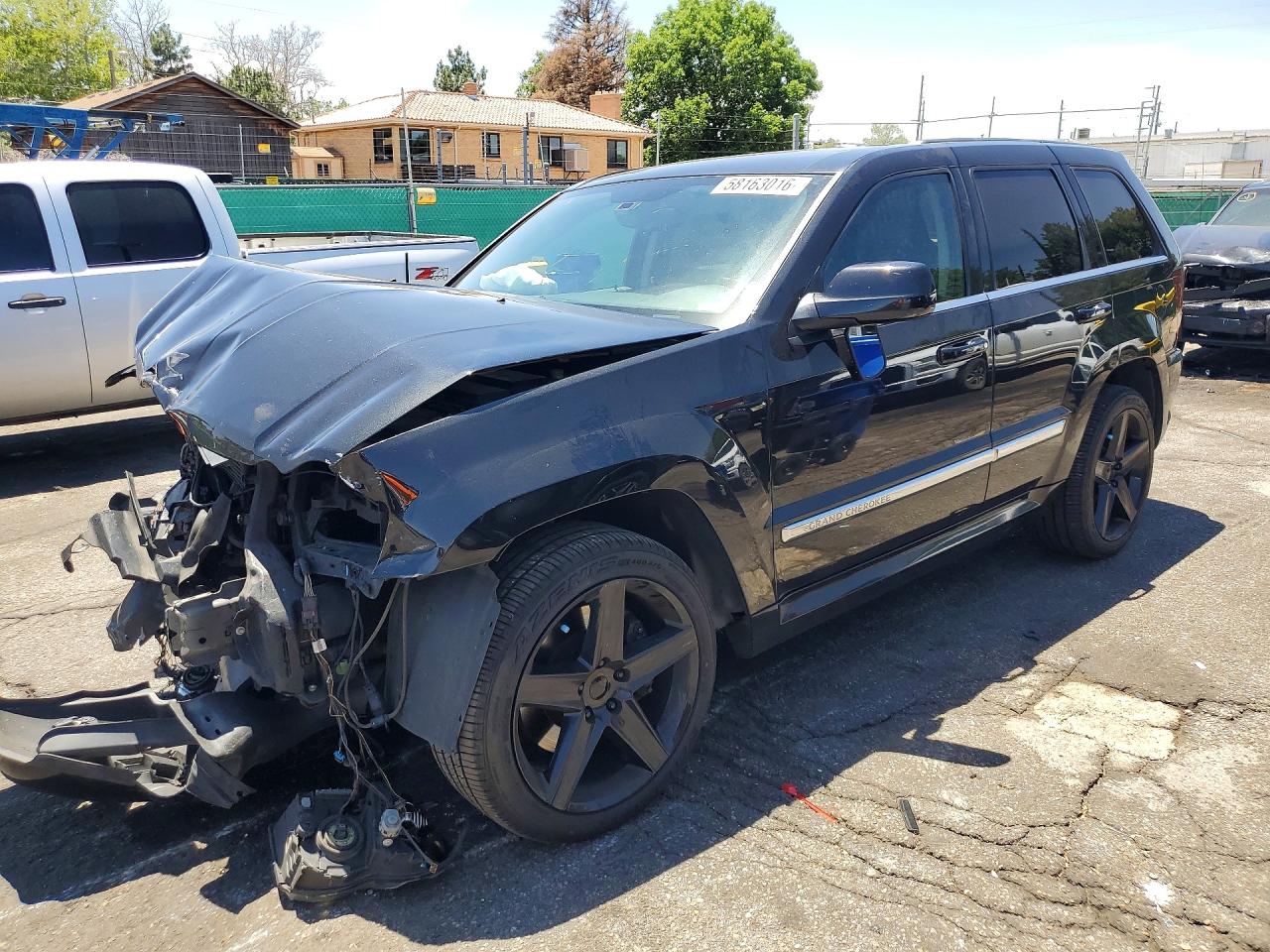 2008 Jeep Grand Cherokee SRT-8, VIN 1J8HR78368C200500 — Front end