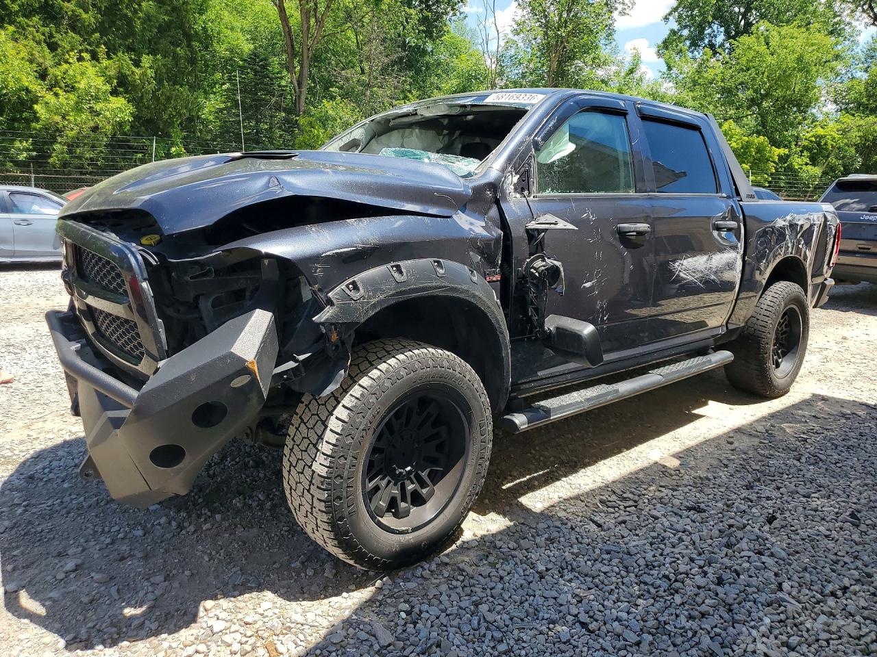 2020 Ram 1500 Express, VIN 1C6RR7KT4LS116024 — Rollover