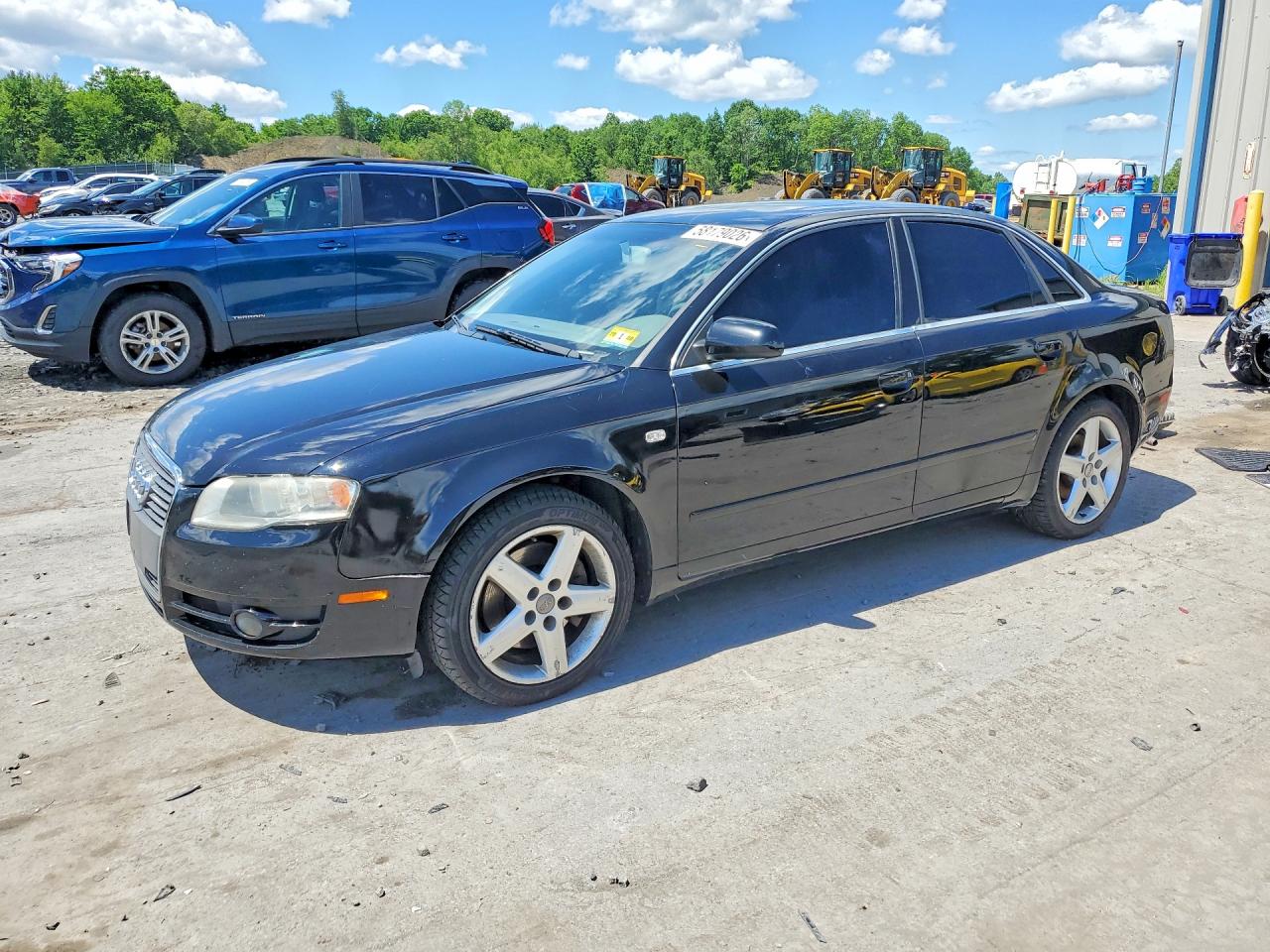 2005 Audi A4 2.0T, VIN WAUDF68E45A500017 — Front end