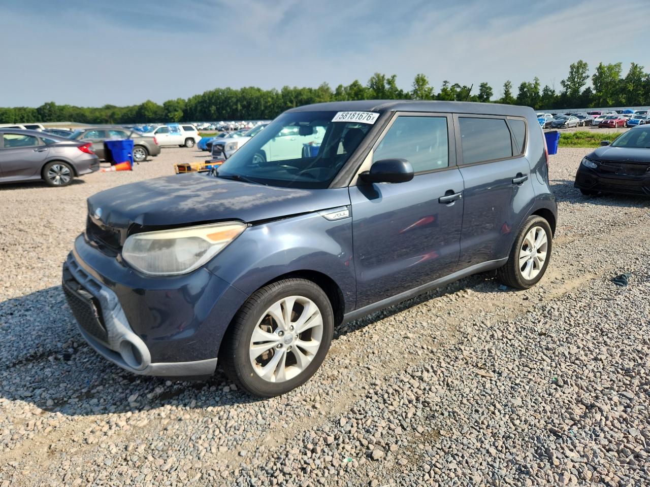 2015 Kia Soul +, VIN KNDJP3A52F7129675 — Front end