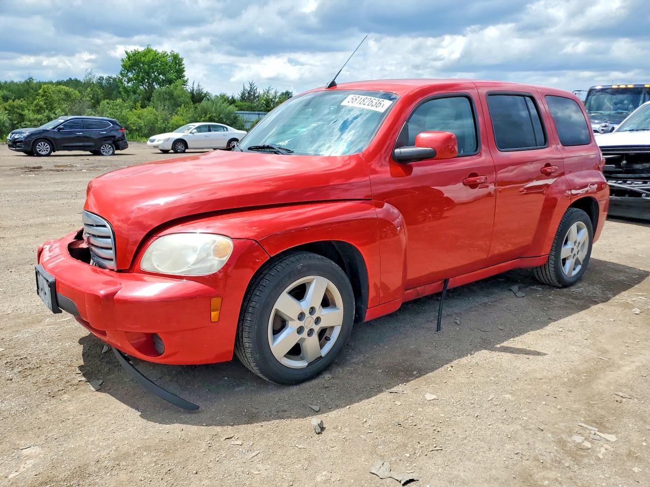 2011 Chevrolet HHR 1LT, VIN 3GNBABFW2BS522208 — Front end