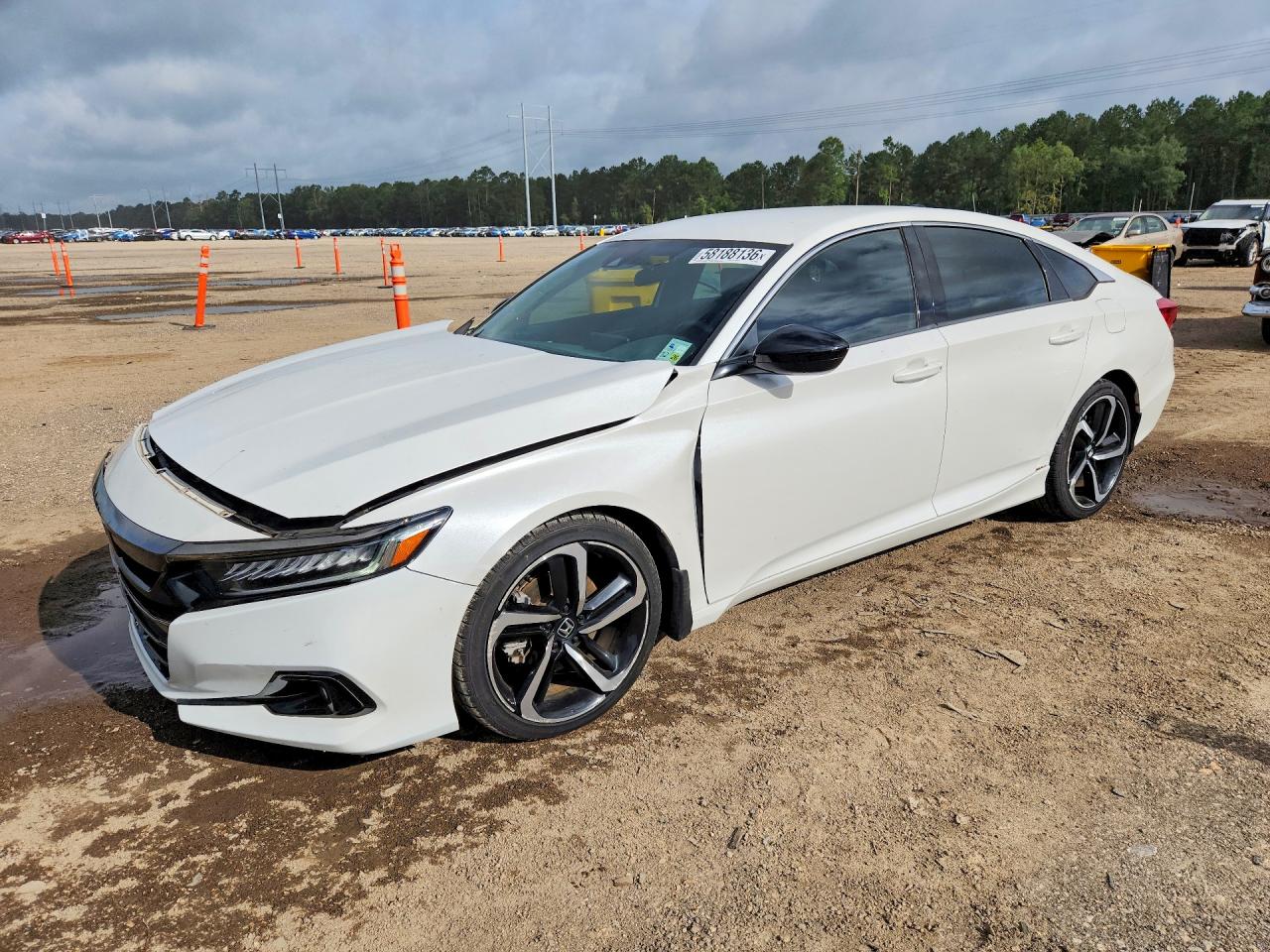 2022 Honda Accord Sport, VIN 1HGCV1F36NA016390 — Front end