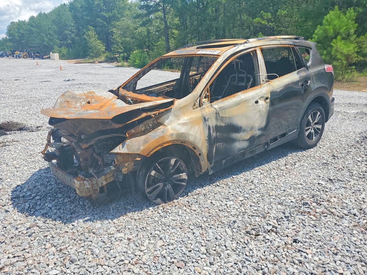2017 Toyota RAV4 XLE, VIN JTMWFREV2HJ713750 — Burn