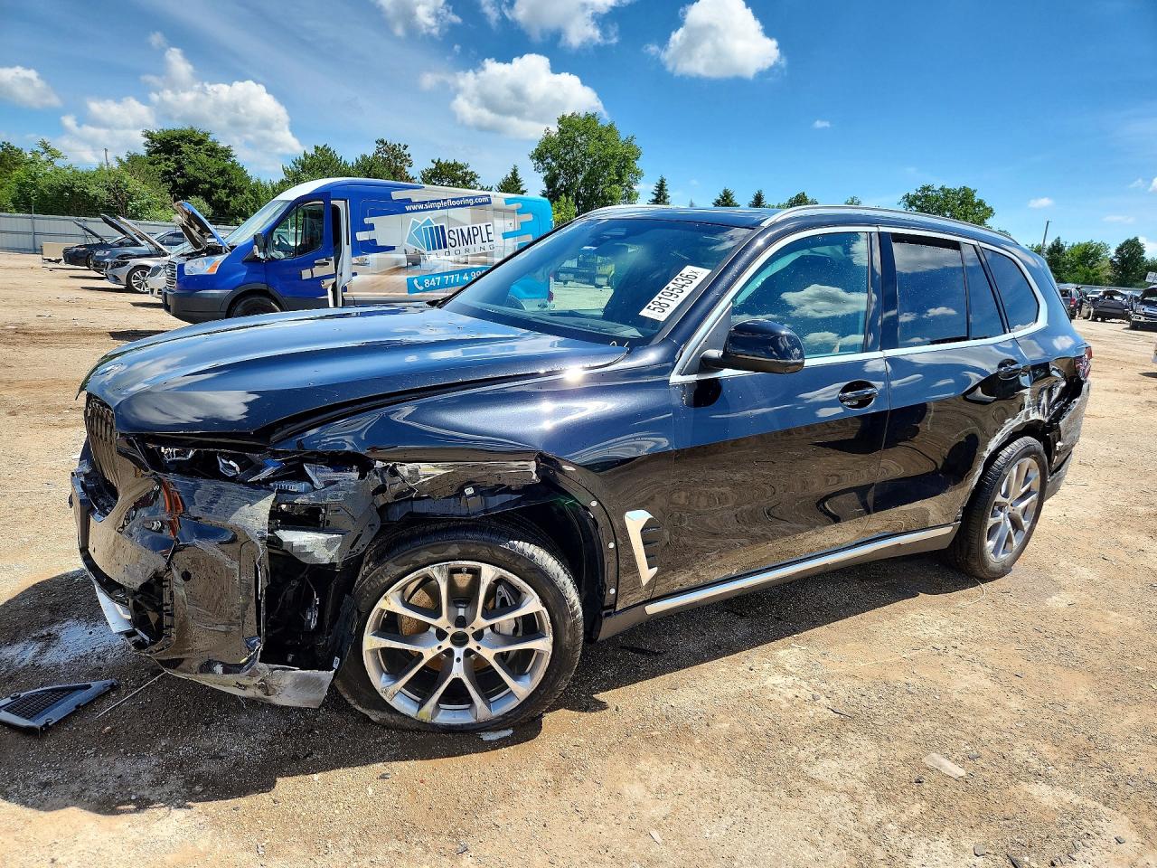 2024 BMW X5 xDrive40i, VIN 5UX23EU0XR9V62891 — Front end