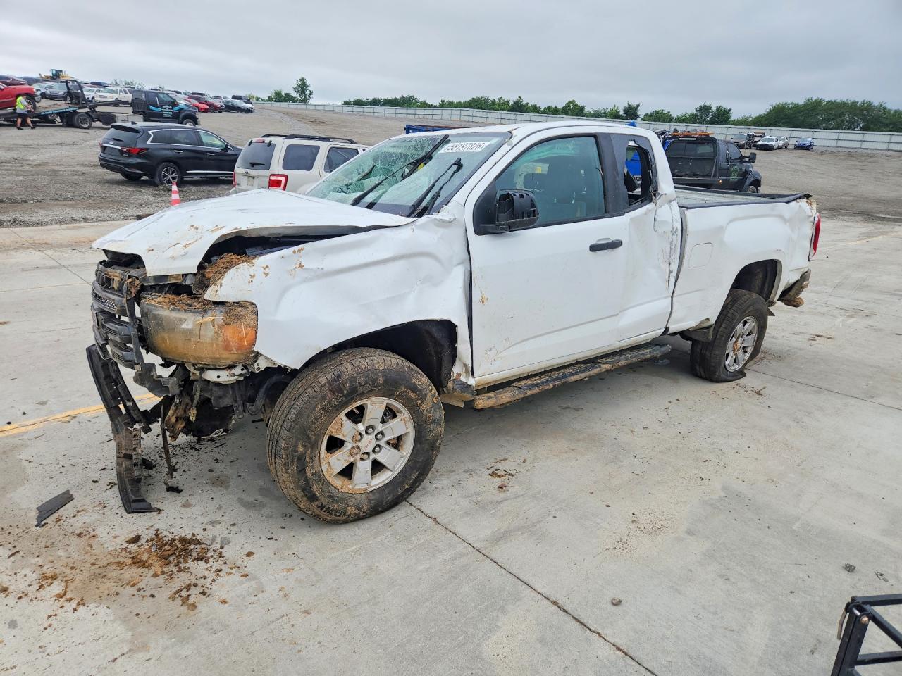 2018 GMC Canyon 2WD, VIN 1GTH5BEA6J1106692 — Rollover