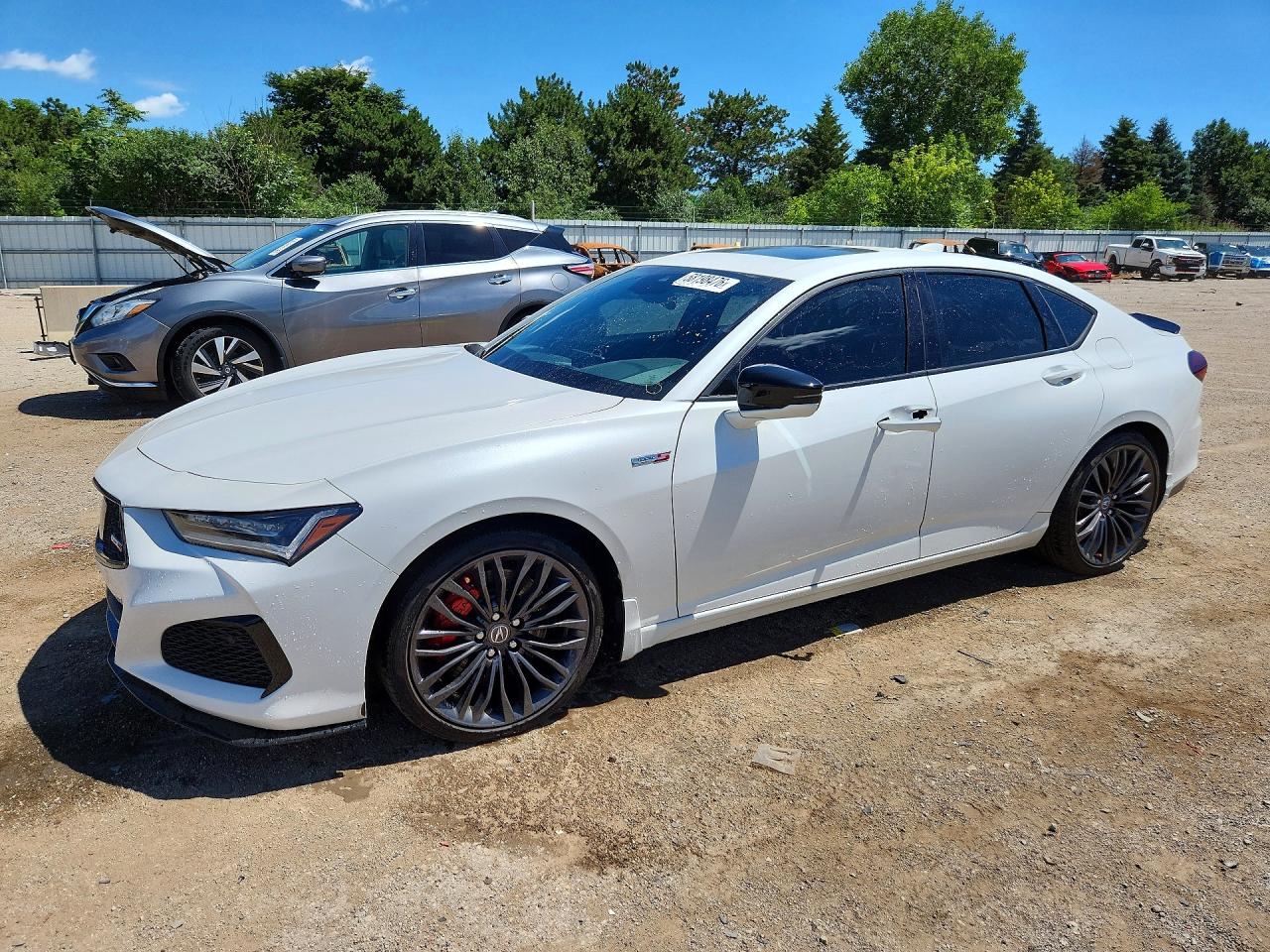 2023 Acura TLX Type S, VIN 19UUB7F03PA003864 — Vandalism