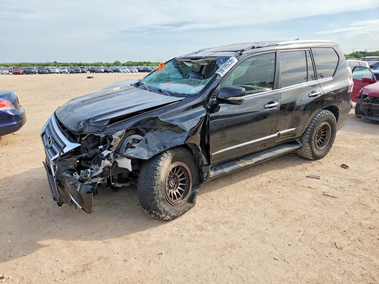2017 Lexus GX 460 Premium, VIN JTJBM7FX3H5158919 — Front end