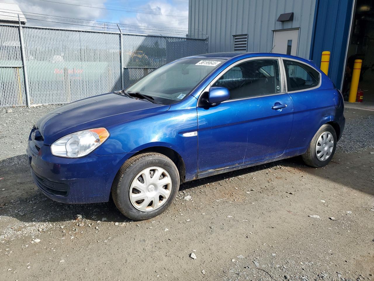 2011 Hyundai Accent L, VIN KMHCN3BC9BU202933 — Rear end