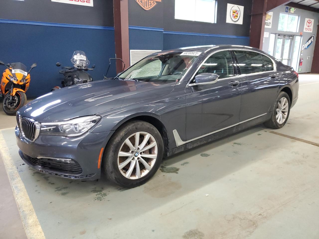 2018 BMW 7 Series 740i xDrive, VIN WBA7E4C54JGV23896 — Auction photo