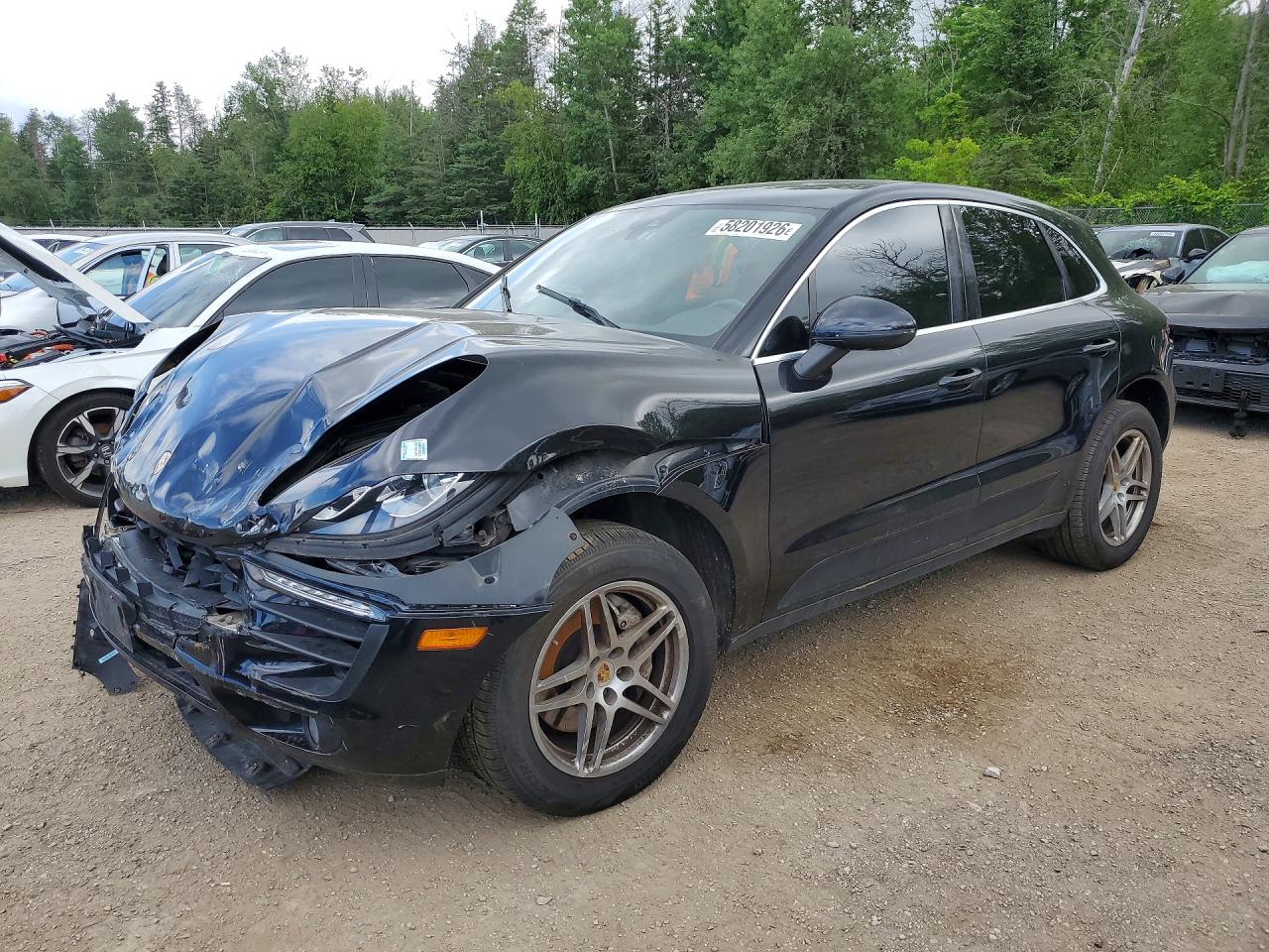 2018 Porsche Macan S, VIN WP1AB2A5XJLB31102 — Front end