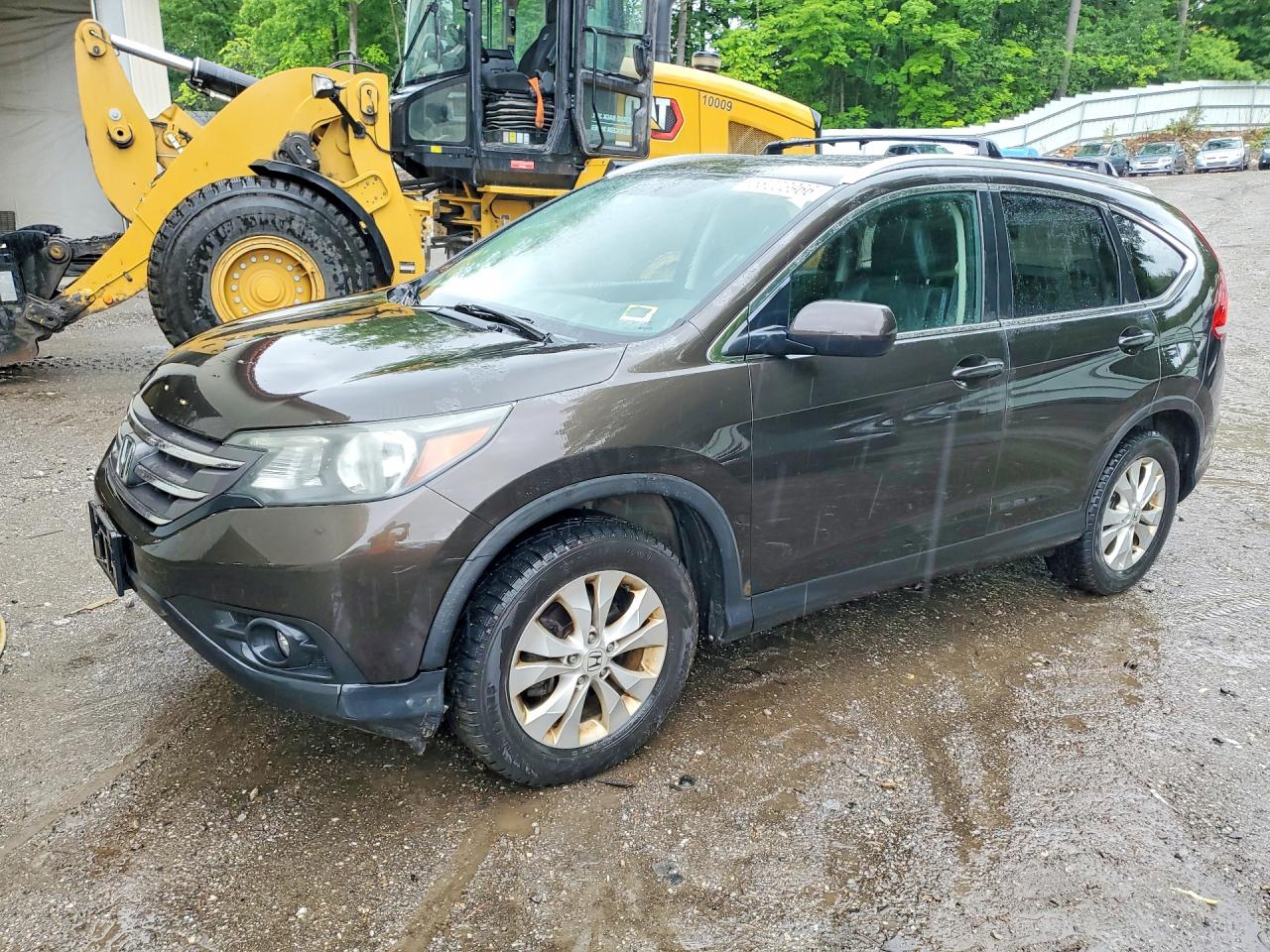 2014 Honda CR-V EX-L, VIN 5J6RM4H70EL064687 — Мелкие вмятины и царапины
