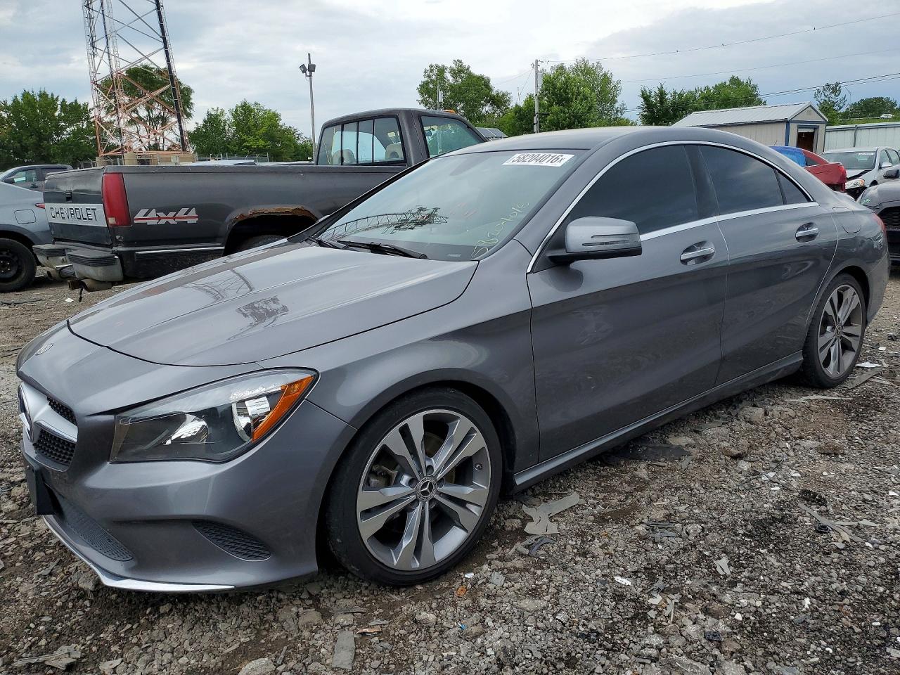 2019 Mercedes-Benz CLA 250, VIN WDDSJ4GB6KN724002 — Side