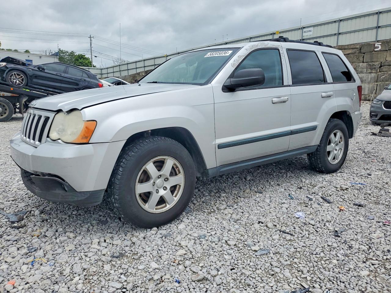 2008 Jeep Grand Cherokee Laredo, VIN 1J8HS48N28C236236 — Rear end