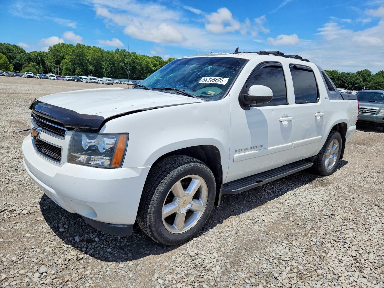 2007 Chevrolet Avalanche 3LT, VIN 3GNFK12347G175107 — Hail