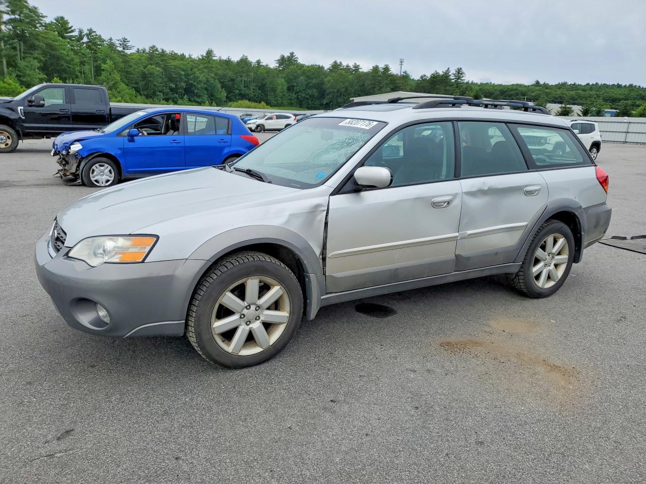 2007 Subaru Legacy Outback Limited, VIN 4S4BP62C677302212 — Бок