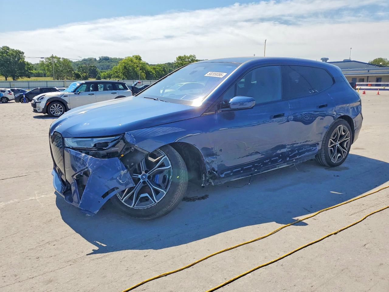 2025 BMW iX xDrive50, VIN WB523CF0XSCU48350 — Front end