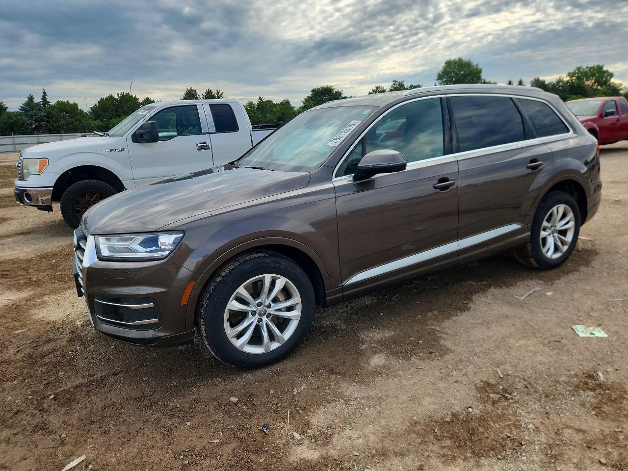 2017 Audi Q7 Premium, VIN WA1AAAF71HD008697 — Hail