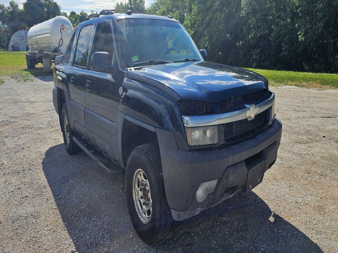 2004 Chevrolet Avalanche, VIN 3GNGK22GX4G149832 — Rear end