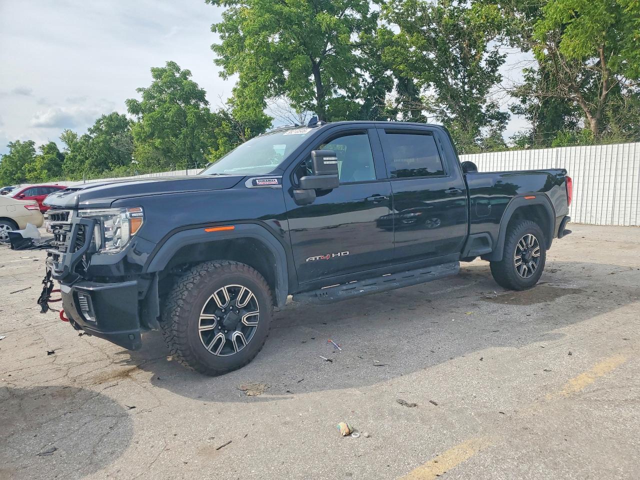 2020 GMC Sierra 2500HD AT4, VIN 1GT49PEY0LF245140 — Front end