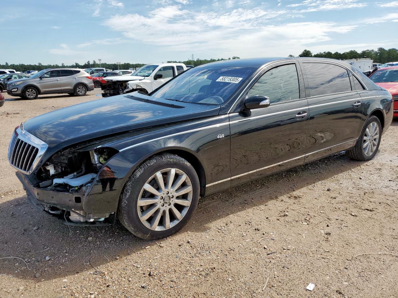 2009 Maybach 62S, VIN WDBVG79J49A002541 — Перед