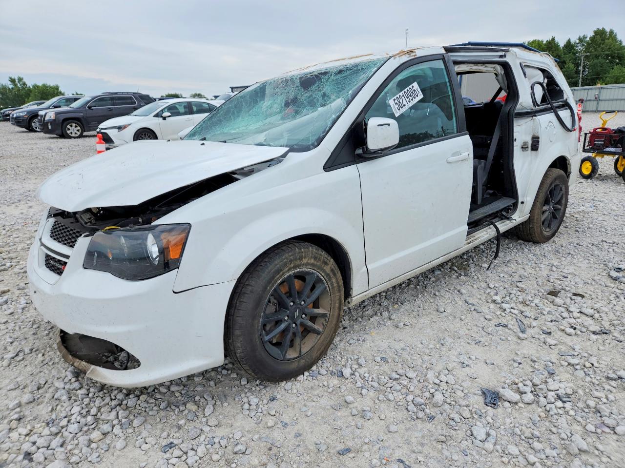 2020 Dodge Grand Caravan GT, VIN 2C4RDGEG4LR202408 — Опрокидывание