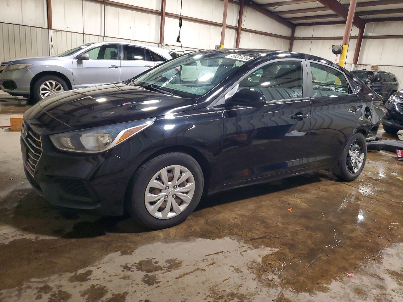 2021 Hyundai Accent SE, VIN 3KPC24A63ME131972 — Rear end