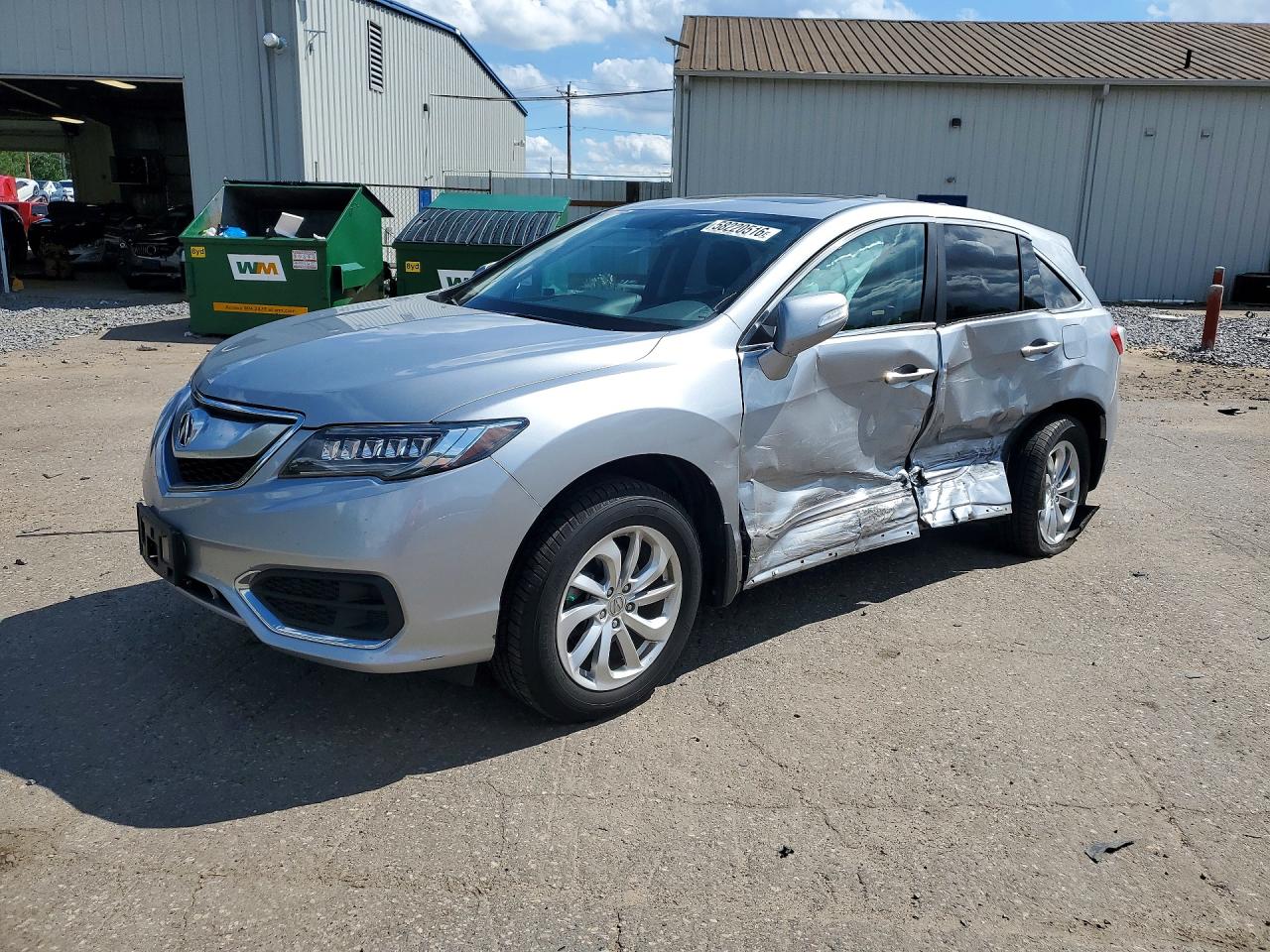 2017 Acura RDX Technology, VIN 5J8TB4H53HL021693 — Side
