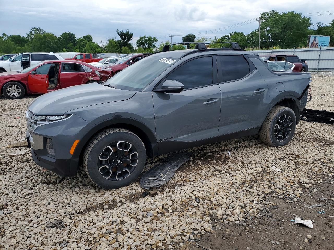2022 Hyundai Santa Cruz SEL Premium, VIN 5NTJDDAF0NH039153 — Rear end