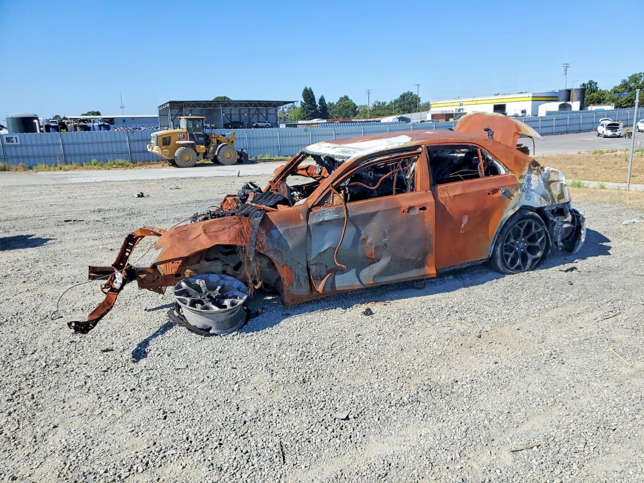 2019 Chrysler 300 S, VIN 2C3CCABG8KH555463 — Burn