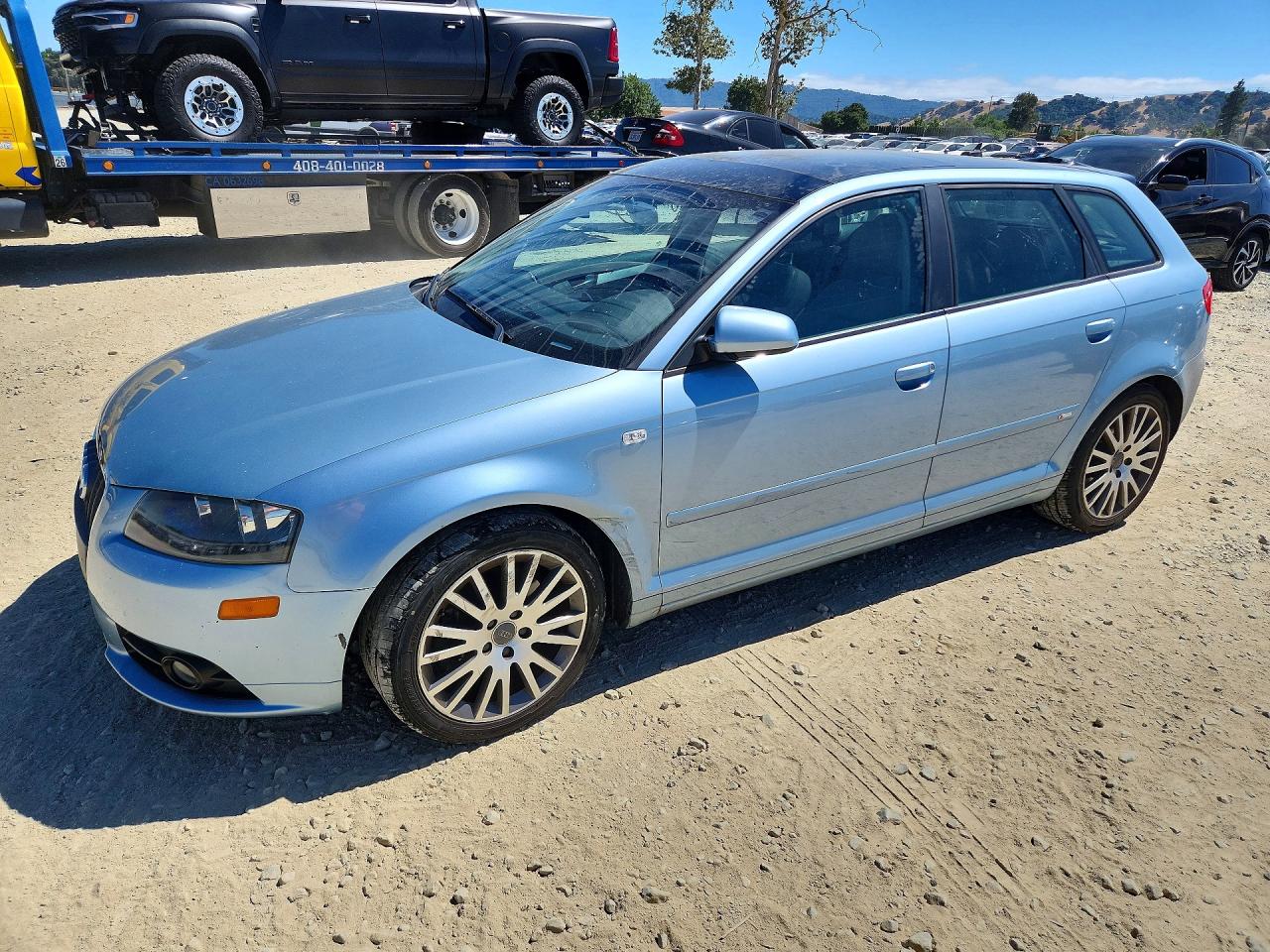 2007 Audi A3, VIN WAUHF78P97A167339 — Бок