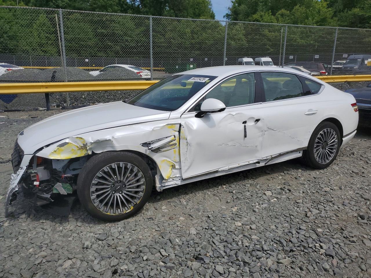 2023 Genesis G80, VIN KMTGE4S11PU005838 — Front end