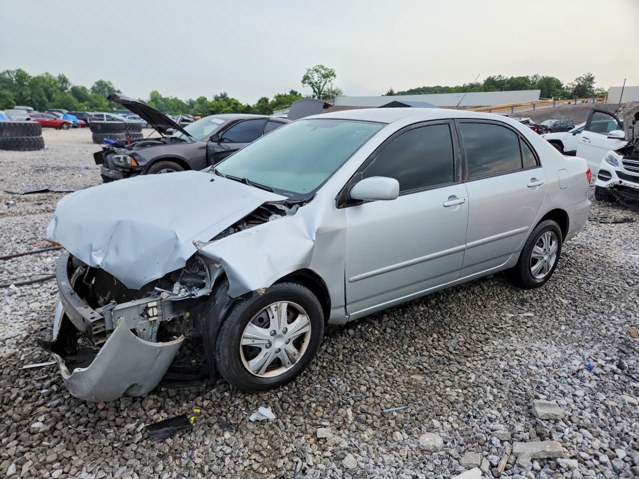 2008 Toyota Corolla LE, VIN 1NXBR32E28Z954354 — Front end